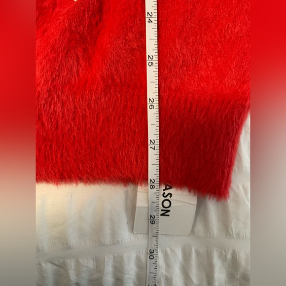 NWT Fairy Season Cozy Red Cowl Neck Tunic/ Dress - Picture 13 of 16